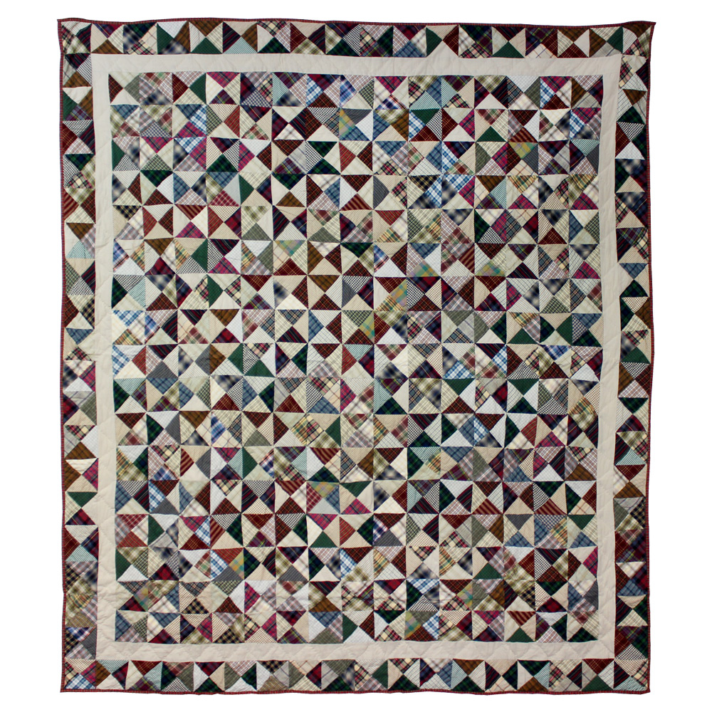 Kaleidoscope California King Quilt 114"W x 96"L 